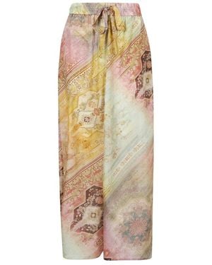 Zimmermann Wide Trousers - Metálico