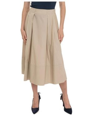 Woolrich Midi Skirts - Neutro