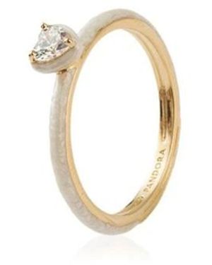 PANDORA Accessoires ,Geel ,Rings - Metallic