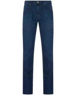 Incotex Slim-Fit Jeans - Azul
