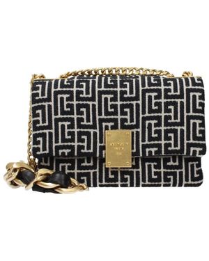Balmain Shoulder Bags - Nero