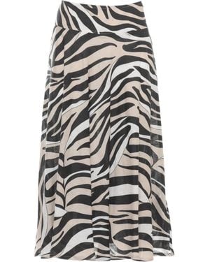 Marella Sport Leinenrock - Grau