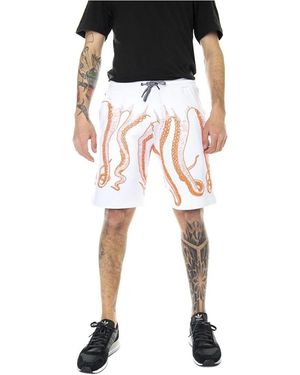 Octopus Bermuda Shorts - Schwarz