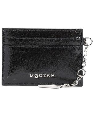McQueen Sling Kartenhalter - Schwarz