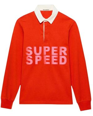 JW Anderson Polo Shirts - Red