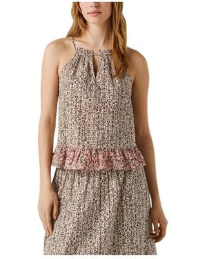 Pepe Jeans Sleeveless Tops - Marrón