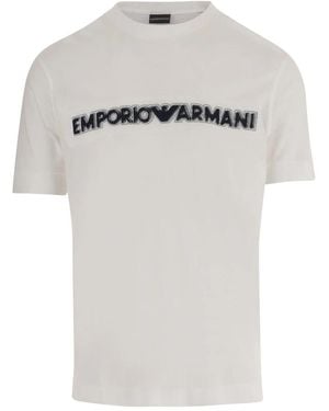 Emporio Armani T-Shirts - White