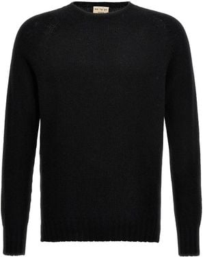 Ma'ry'ya Round-Neck Knitwear - Black