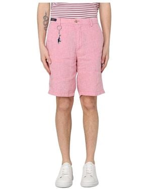 Paul & Shark Casual Shorts - Rosa