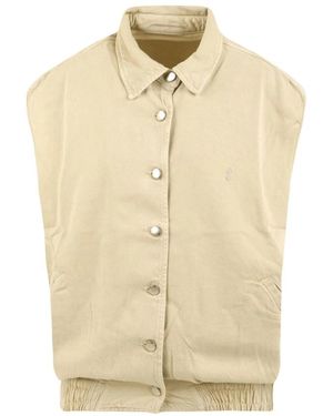 ICON DENIM Jassen ,Katoen Ines Vest - Naturel
