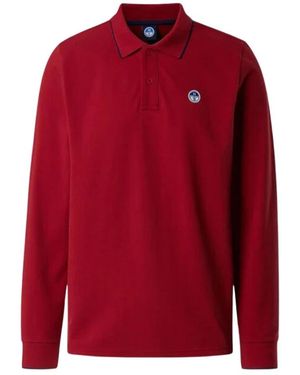 North Sails Polo Shirts - Rojo