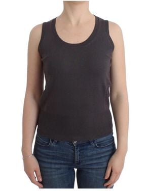 John Galliano Sleeveless Tops - Black
