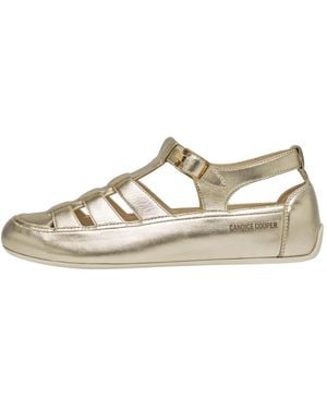 Candice Cooper Flat Sandals - Metallic