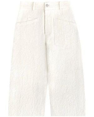 Margaux Lonnberg Weite Hose Off - Weiß