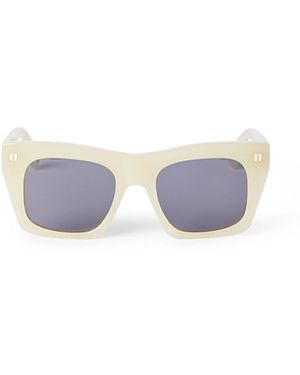 Off-White c/o Virgil Abloh Blaue Selma Sonnenbrille Damen Accessoires - Grau