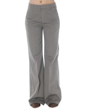 Dondup Wide Trousers - Grey