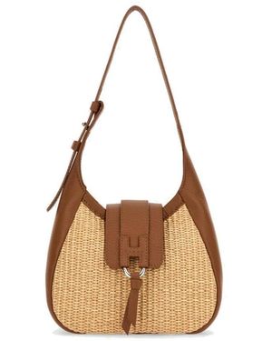 Hogan Trend Mini Hobo Bag - Braun