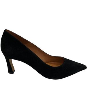 Ángel Alarcón Schoenen ,Zwart ,Leer Hariah Decollete
