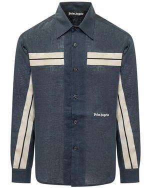 Palm Angels Casual Shirts - Blue