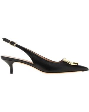 Ferragamo Court Shoes - Black