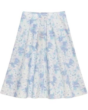Marni Midi Rok - Blauw
