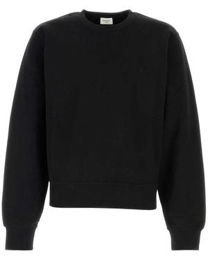Saint Laurent Sweatshirts - Negro