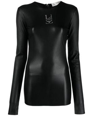 Ludovic de Saint Sernin Long Sleeve Tops - Black