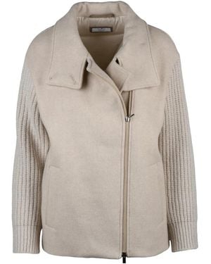 Peserico Coats - Gris