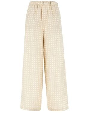 KENZO Wijde Broek - Naturel