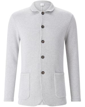Eleventy Truien & Vesten ,Grijs ,Katoen Cardigans