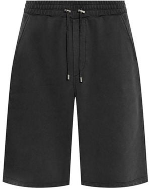 Balmain Long Shorts - Black