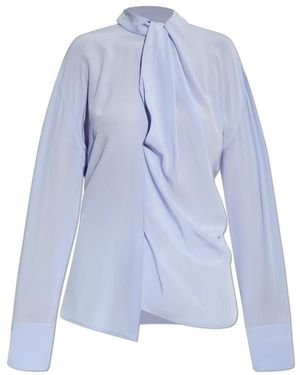 Victoria Beckham Blouses - Blauw