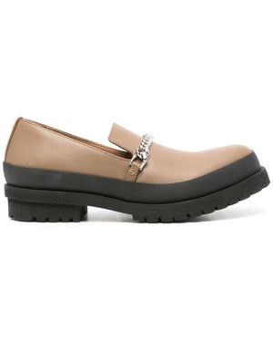 Stella McCartney Chian Detallados Loafers, Mujer, Talla - Marrón