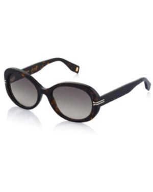 Marc Jacobs Braune Damen Sonnenbrille, Zeitloses Design - Mettallic