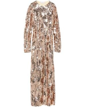 Rabanne Jurk - Naturel