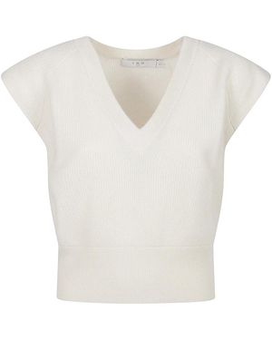 IRO V-Neck Knitwear - Blanco