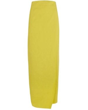 Cortana Maxi Skirts - Yellow