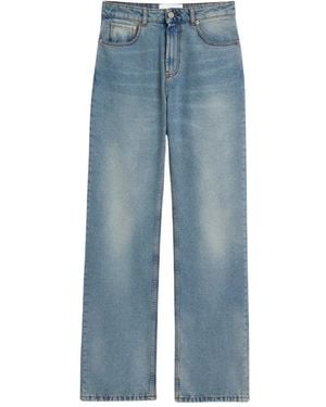 Ami Paris Straight Jeans - Bleu