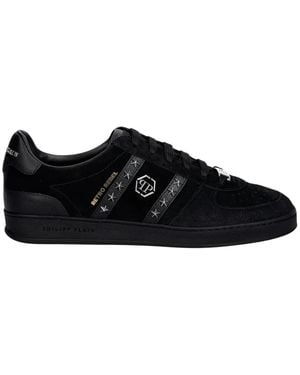 Philipp Plein Low-Top Retro Rebel - Schwarz