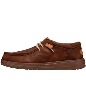 HEYDUDE Laced Shoes - Marrone