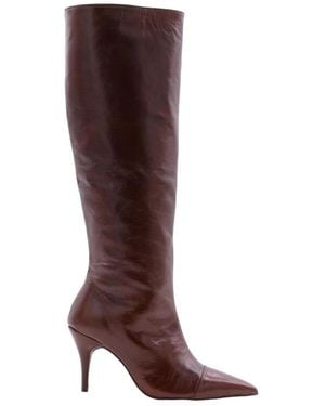 Bronx High Boots - Brown