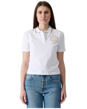 Versace Jeans Couture Polo Shirts - White