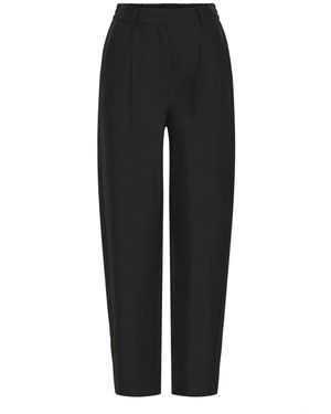 Ichi Straight Trousers - Negro
