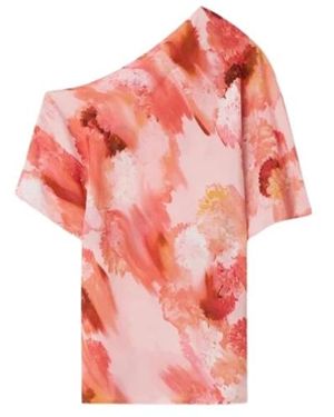 Rodebjer Overhemden ,Oranje ,Rayon Bono Blouse - Roze