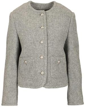 DUNST Tweed Jackets - Gray