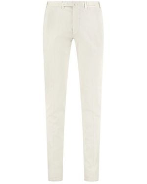 THE (Alphabet) Slim-Fit Trousers - Blanco