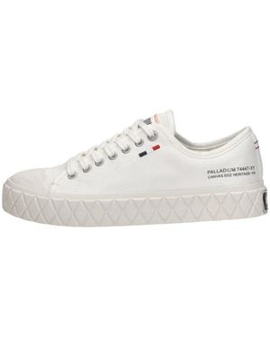 Palladium Schoenen ,Wit ,Katoen Palla Ace Low Lace-Up Shoe