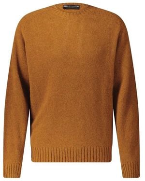 FILIPPO DE LAURENTIIS Round-Neck Knitwear - Marrón