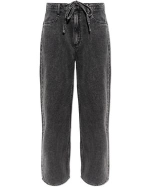 Rag & Bone Straight Jeans - Gris
