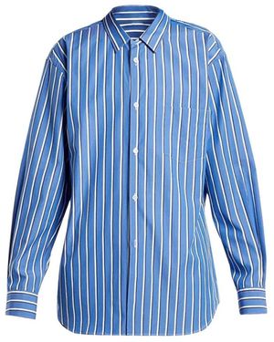Comme des Garçons Casual Shirts - Blue